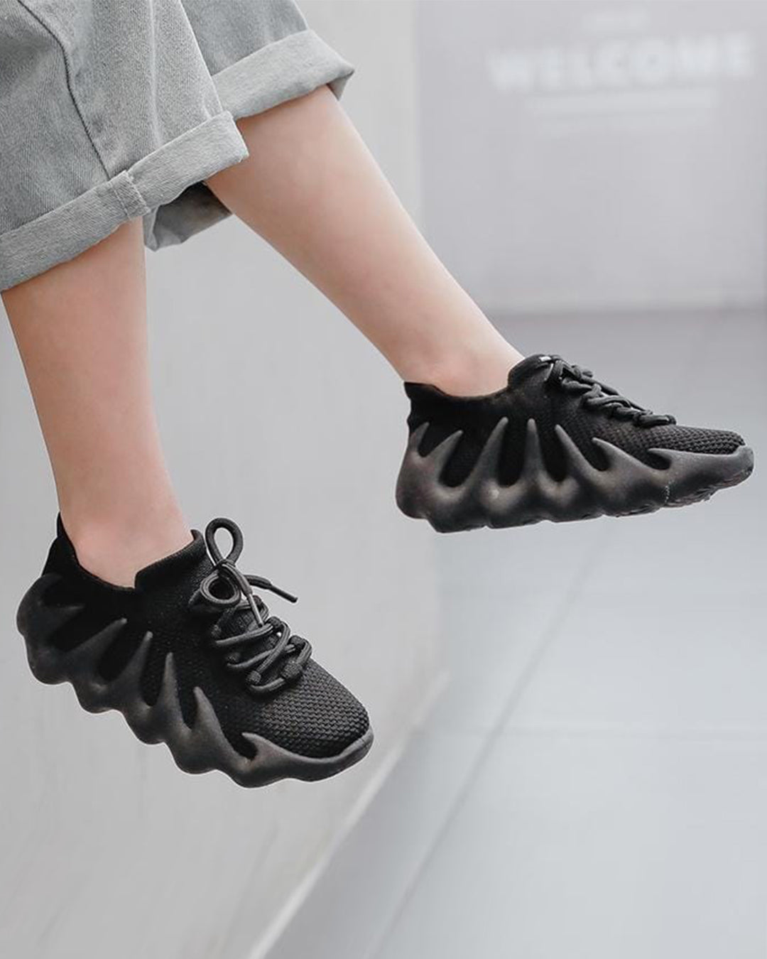 Trendy Blade Sneakers – Shock Absorbing, Height-Increasing Sports Shoes-KYAMSTORE