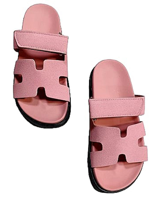 Women Luxury Sandals Slipper | Pink-KYAMSTORE