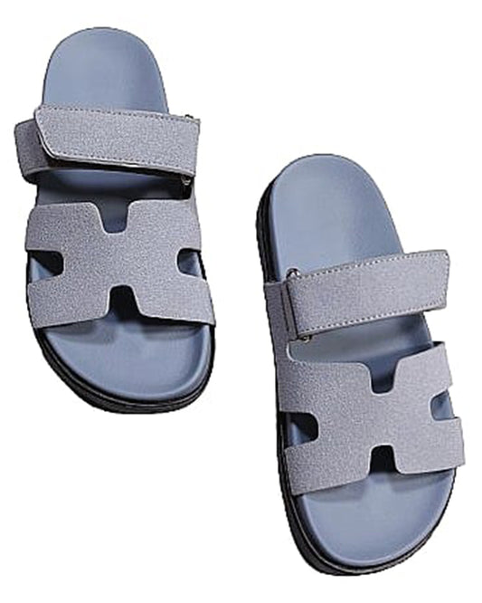 Women Luxury Sandals Slipper | Light Blue-KYAMSTORE