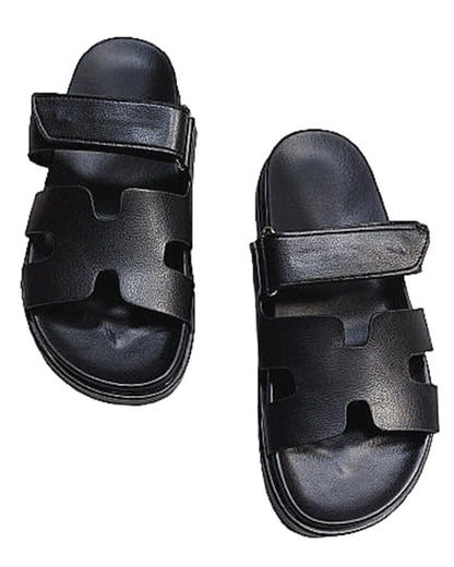 Women Luxury Sandals Slipper | Black-KYAMSTORE