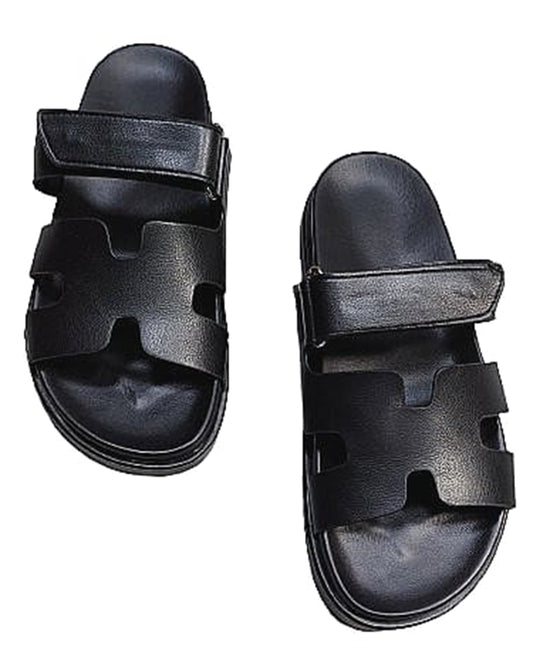 Women Luxury Sandals Slipper | Black-KYAMSTORE