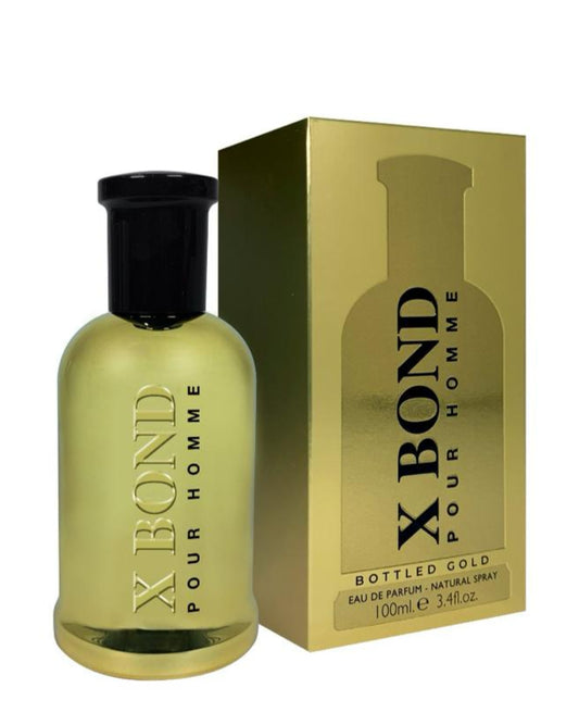 X Bond Bottled Gold for Men EDP 100ml