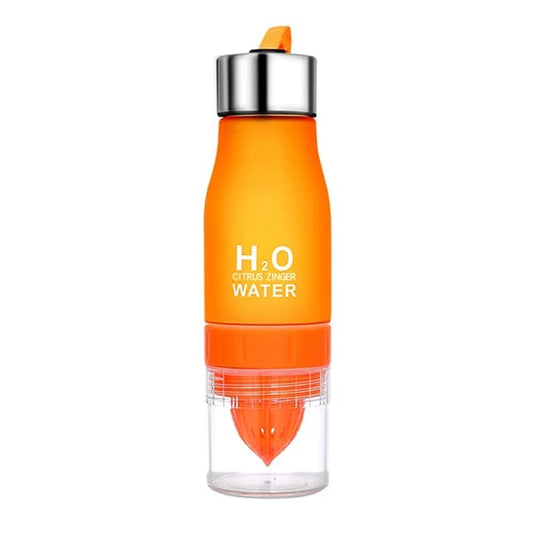 Lemon Water Bottle Gym Cups Fruit Infuser Squeezer Infusing Health Cup 650ml