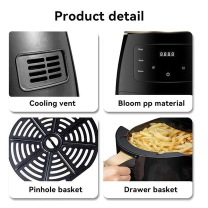 Silver Crest 6L Premium Quality Sleek Air Fryer
