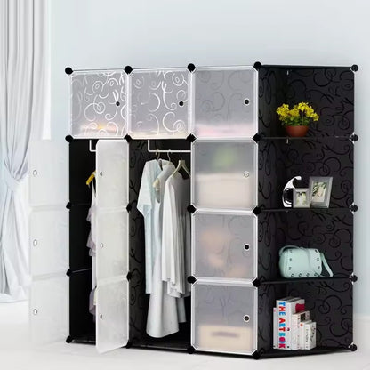 16 Cubes DIY Wardrobe Garment Storage Cube | Delivery: 2 to 3 business days | Limited stocks available | Hurry before Sold Out