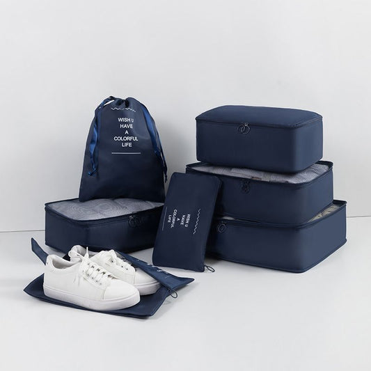 Packing Cubes for Travel - Set of 7 Travel Luggage Organizers | Limited stocks available