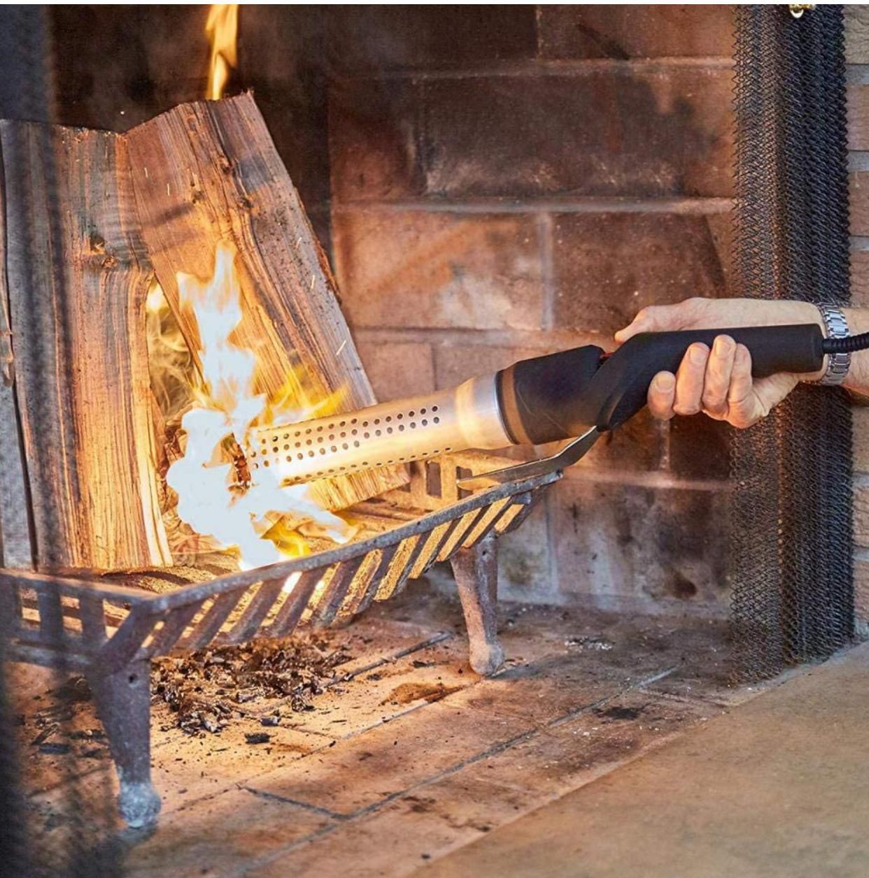 Electric Charcoal Fire Starter with Built-In Blower-KYAMSTORE