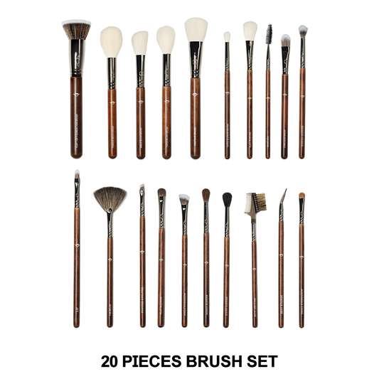 20 Pieces Brush Set - XZ018-KYAMSTORE