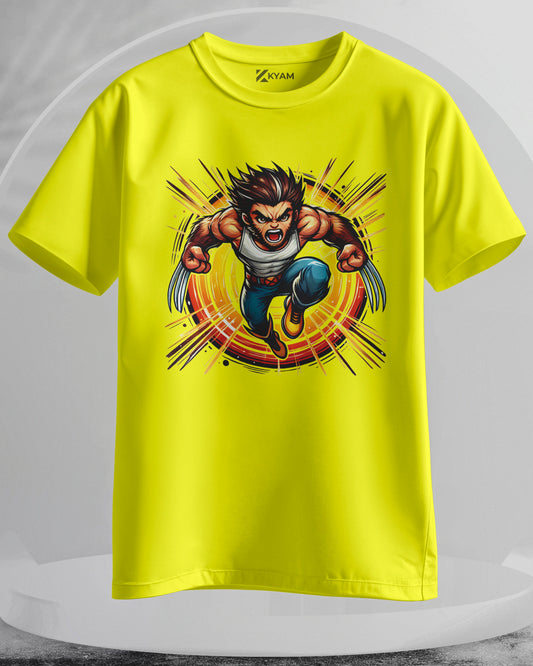 Wolverine Anime - Men Stylish Printed T-Shirts – (Regular)