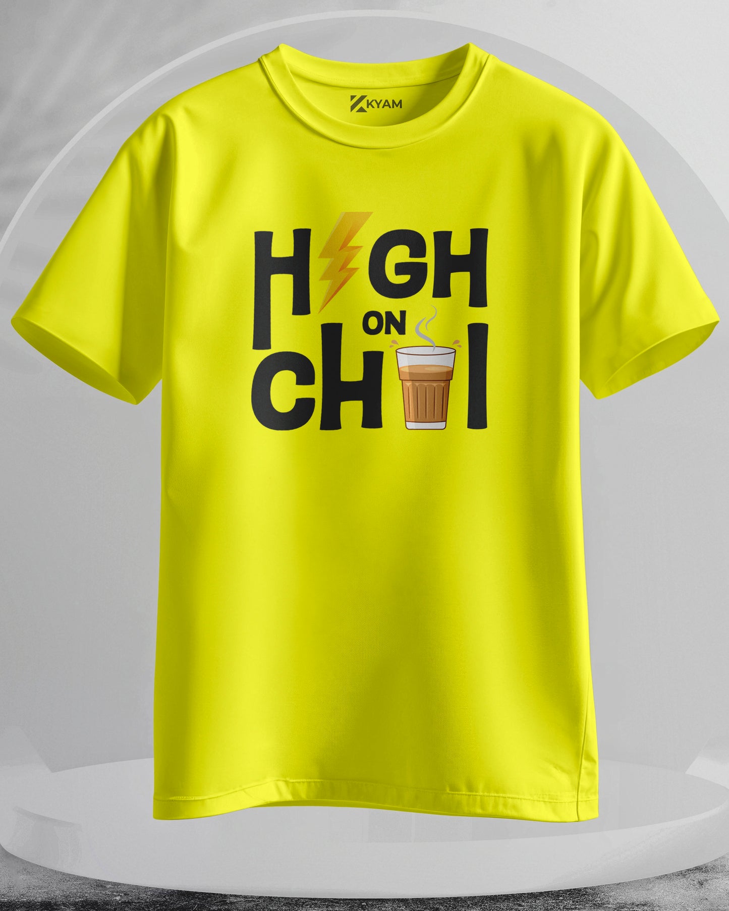 High On Chai - Men Stylish Printed T-Shirts – (Regular)