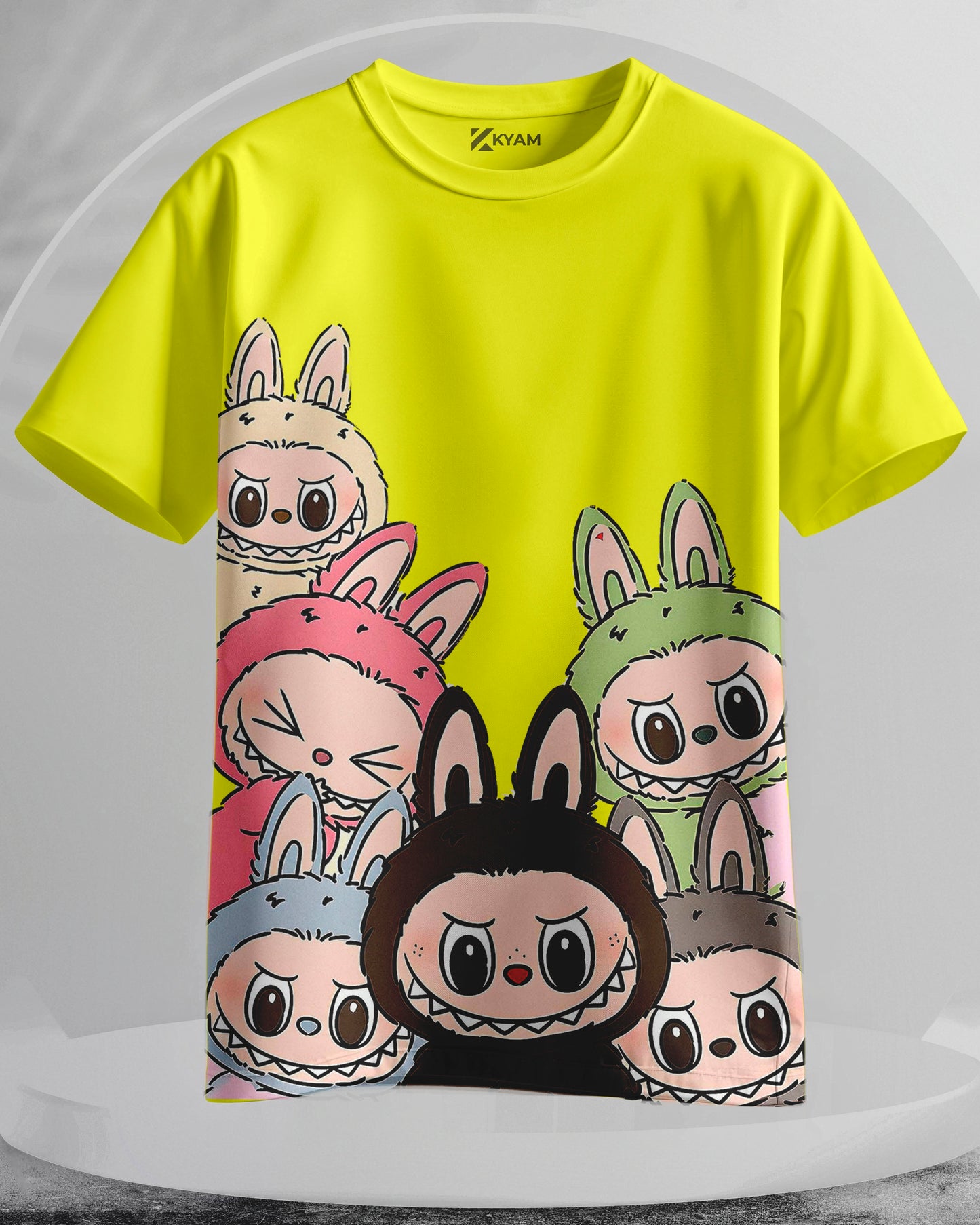 Labubu - Men Stylish Printed T-Shirts – (Regular)