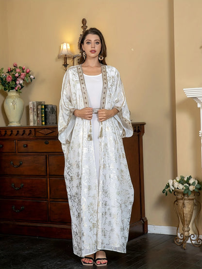 Fashionable And Elegant Two-Piece Long Dress Set | Delivery: 7 to 10 business days | Limited stocks available | Hurry before Sold Out