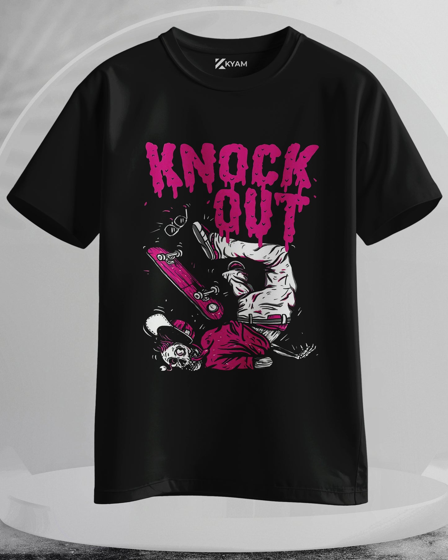 Knock Out! - Men Stylish Printed T-Shirts – (Regular)