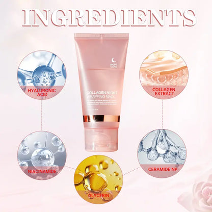 Collagen Night Moisturizing Mask | Delivery: 2 to 6 business days | Limited stocks available | Hurry before Sold Out