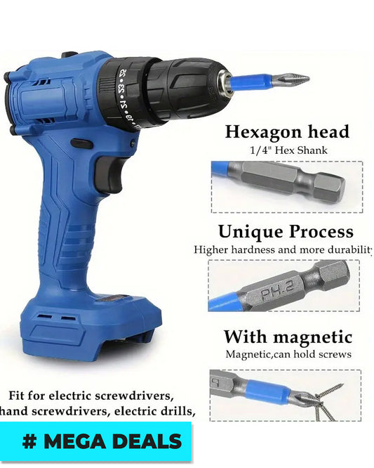 Magnetic Phillips Screwdriver Bit Set | Delivery: 5 to 10 business days | Limited stocks available | Hurry before Sold Out
