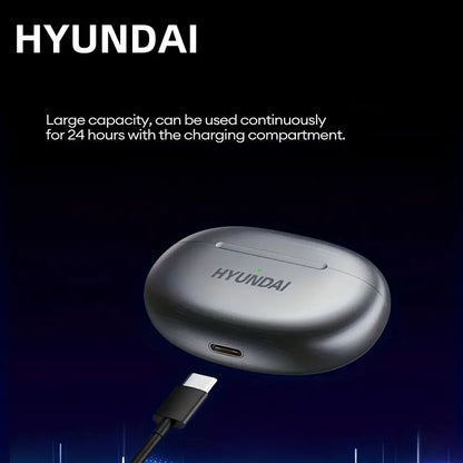 HYUNDAI - Wireless Gaming Headphones with Noise Cancellation