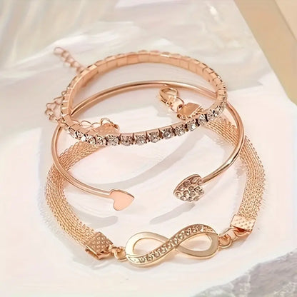 3pcs Set of Open Bracelet | Delivery: 5 to 10 business days | Limited stocks available | Hurry before Sold Out
