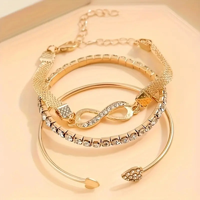 3pcs Set of Open Bracelet | Delivery: 5 to 10 business days | Limited stocks available | Hurry before Sold Out