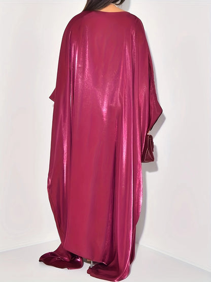 Elegant Middle Eastern Glitter Abaya | Delivery: 7 to 10 business days | Limited stocks available | Hurry before Sold Out