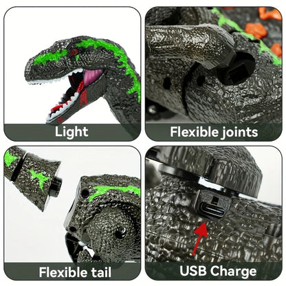 Rechargeable Remote-Controlled Dinosaur Toy | Delivery: 5 to 10 business days | Limited stocks available | Hurry before Sold Out