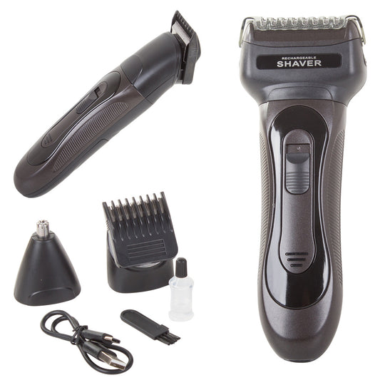 Men's beard shaver nose hair trimmer 3in1-KYAMSTORE
