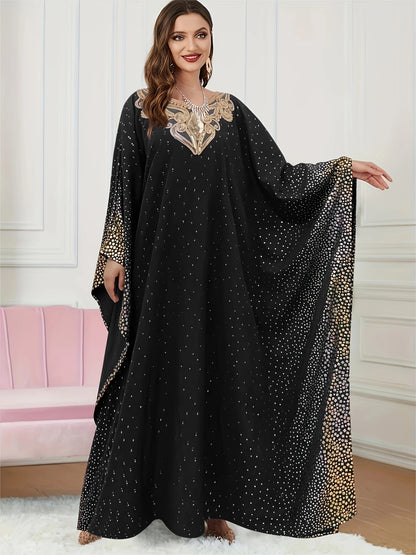 Middle East Fashion Elegant Hot Stamping Print | Delivery: 7 to 10 business days | Limited stocks available | Hurry before Sold Out