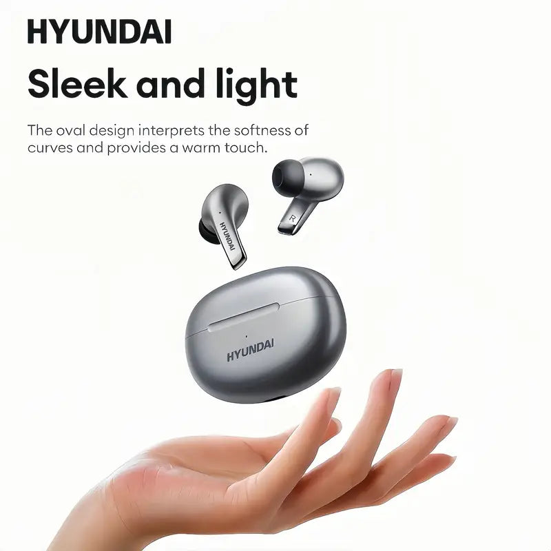 HYUNDAI - Wireless Gaming Headphones with Noise Cancellation