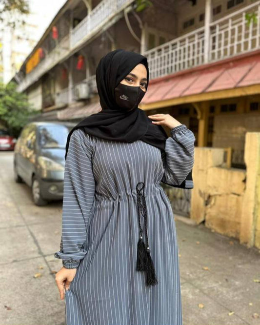 برقع بوليستر بتصميم ذاتي مع حجاب