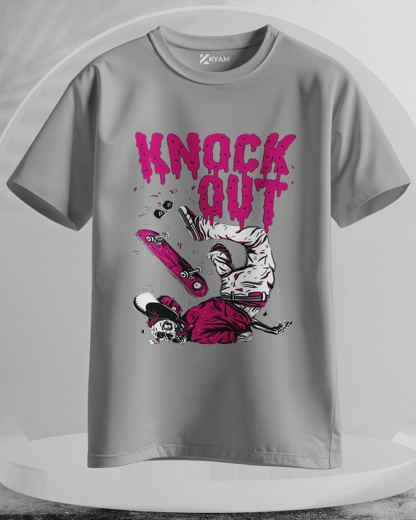 Knock Out! - Men Stylish Printed T-Shirts – (Regular)