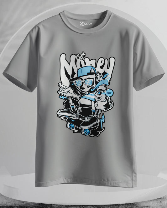 Get Money - Men Stylish Printed T-Shirts – (Regular)