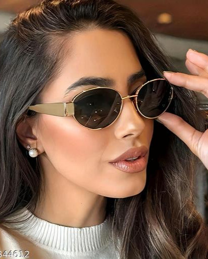 Trendy, Stylish & Classic 90s-Inspired Design | UV400 Protection &amp; Durable Metal Frame