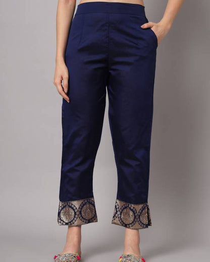 Women Cotton Silk Kurta Pant Dupatta Set-KYAMSTORE