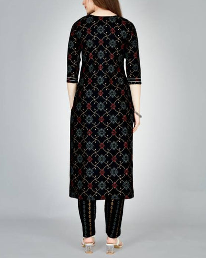Women Viscose Rayon Kurta Pant Set-KYAMSTORE