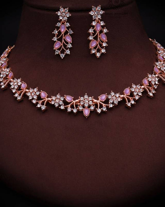 Copper Gold-plated Gold Jewel Set  (Pack of 1)-KYAMSTORE