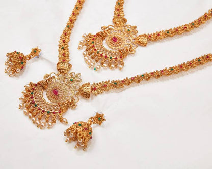 Alloy Gold-plated Gold Jewel Set  (Pack of 1)-KYAMSTORE