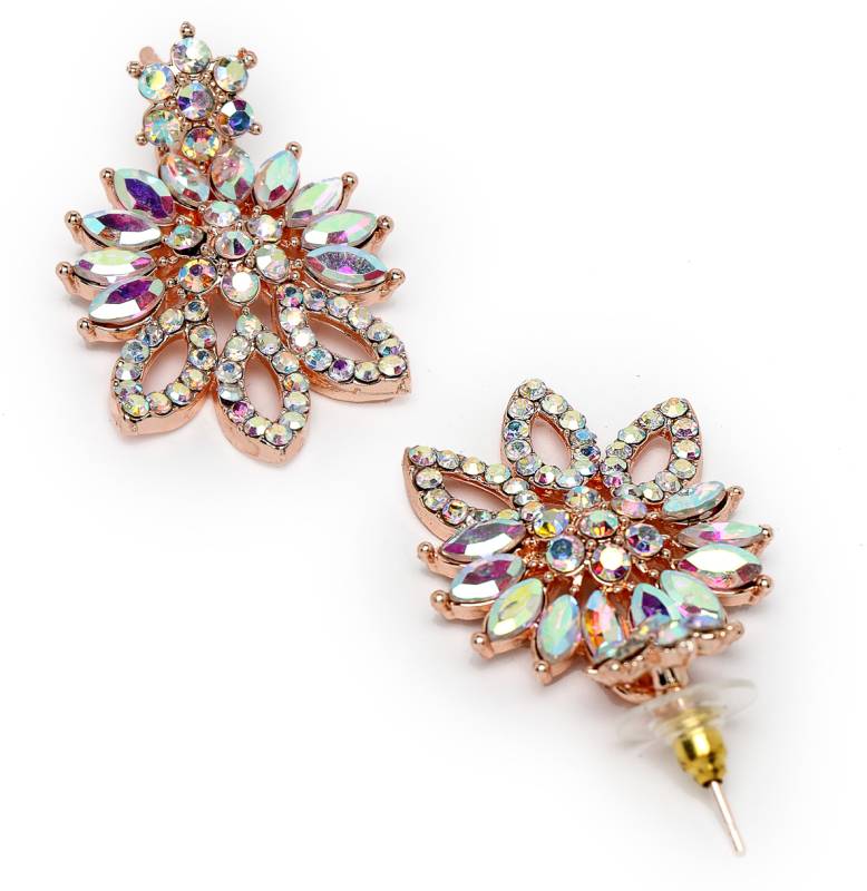 Alloy Copper Rose Gold Jewel Set  (Pack of 4)-KYAMSTORE
