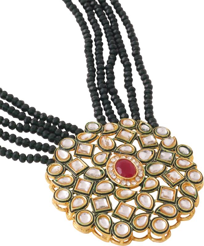 Alloy Gold-plated Gold Jewel Set  (Pack of 1)-KYAMSTORE