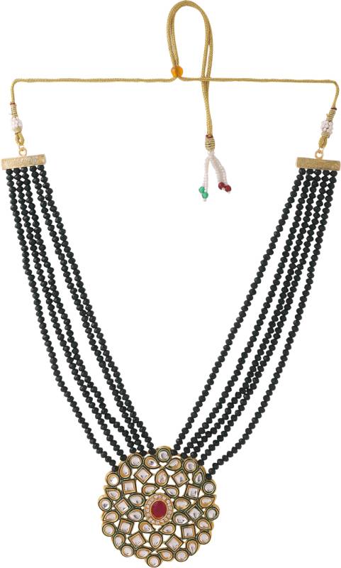 Alloy Gold-plated Gold Jewel Set  (Pack of 1)-KYAMSTORE