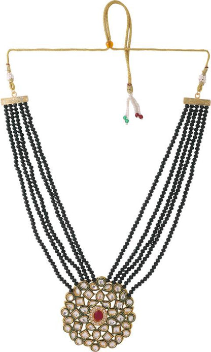 Alloy Gold-plated Gold Jewel Set  (Pack of 1)-KYAMSTORE