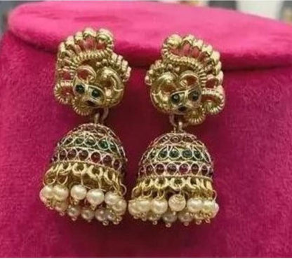 Alloy Gold Jewel Set  (Pack of 1)-KYAMSTORE