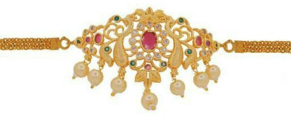 Brass Gold-plated Gold Jewel Set  (Pack of 1)-KYAMSTORE