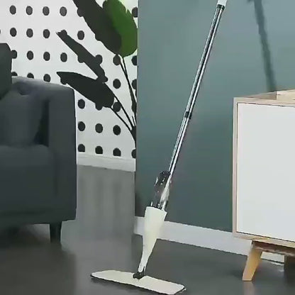 Free Hand Flat Floor Mist Mop Household Washing Bathroom Tool Scrape Cleaning