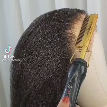 مكواة فرد الشعر هوت مشط | التوصيل: من ٢ إلى ٣ أيام عمل | الكمية محدودة 