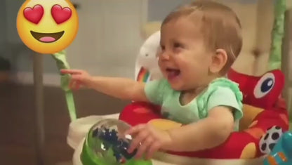 مشاية كهربائية متعددة الوظائف للأطفال | كرسي هزاز موسيقي للصالة الرياضية 