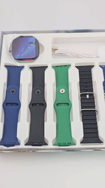 T900 Ultra 2 Suit Smartwatch | 9 in 1 Set