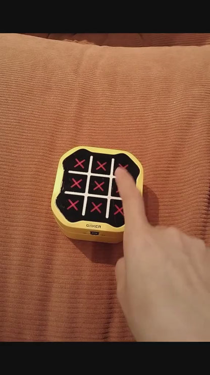 Tic Tac Toe Toy Board Games Tic Tac 4-in-1 Puzzle Game Console