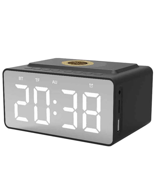 Quran Speaker With Azan Clock Alarm Clock Radio With Bluetooth Speaker-KYAMSTORE