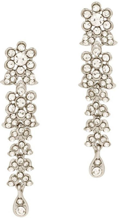Alloy Rhodium Silver Jewel Set  (Pack of 1)-KYAMSTORE