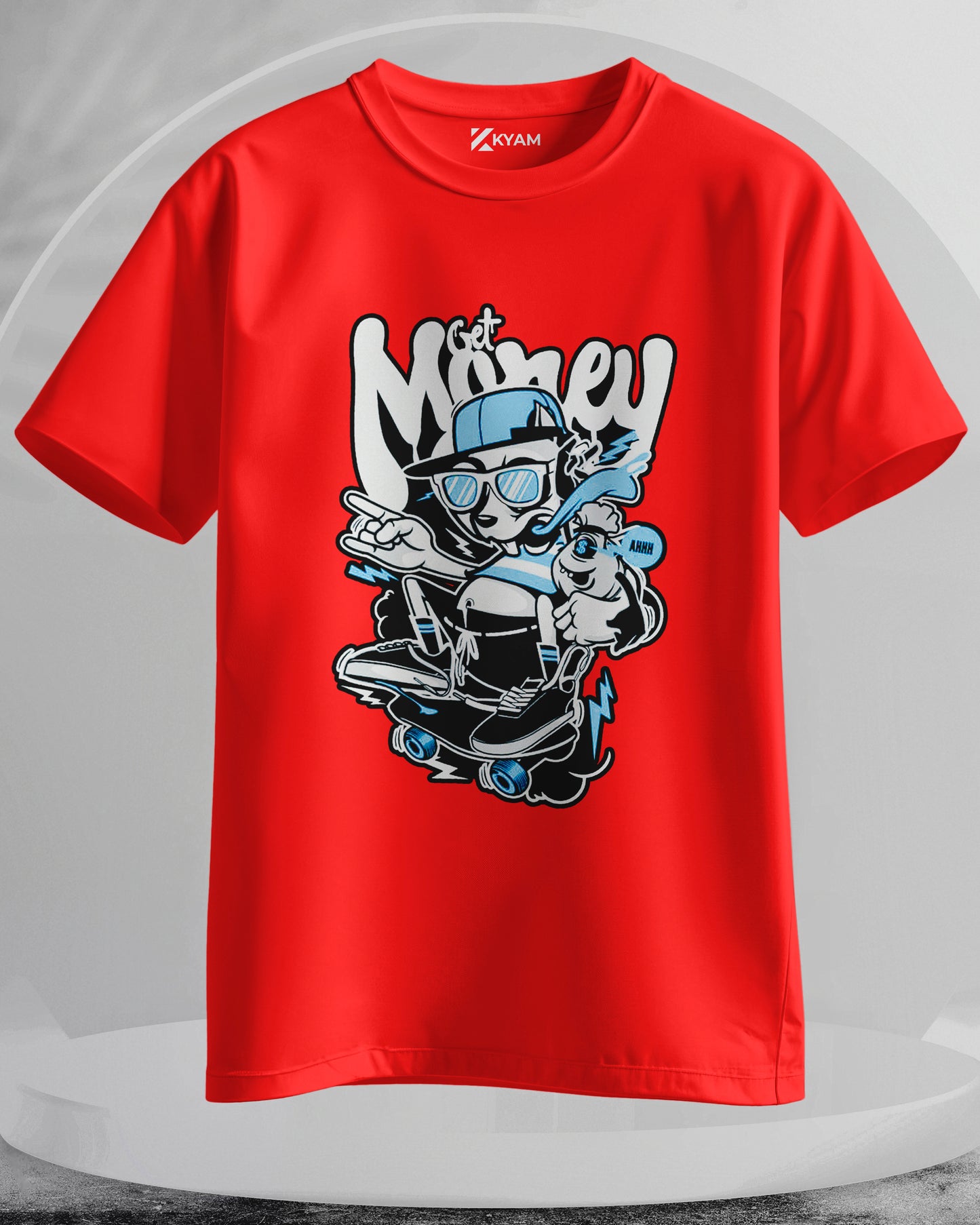 Get Money - Men Stylish Printed T-Shirts – (Regular)