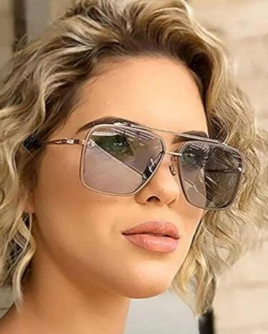 Unisex Adult Square Non-Polarization Sunglasses